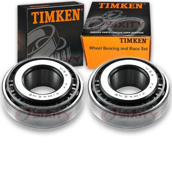 Timken Front Outer Wheel Bearing & Race Set for 1981-1987 Pontiac T1000  gx #1 image