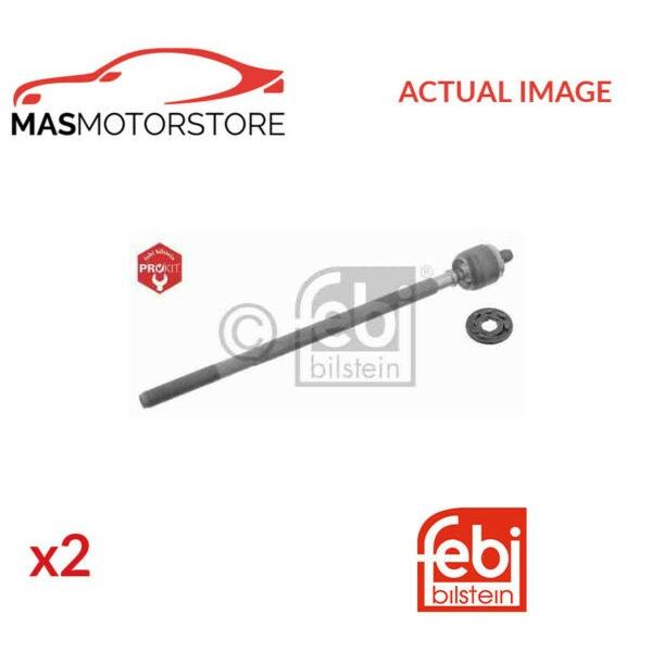 2x 32874 FEBI BILSTEIN FRONT TIE ROD AXLE JOINT PAIR P NEW OE REPLACEMENT #1 image